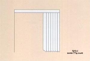 버티컬블라인드(vertical blind, 물세탁 가능한) 청소 방법..