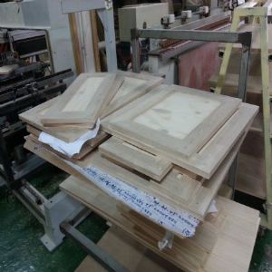 싱크대 문짝 (2650 mm * 765 mm  + 2990 mm * 667 mm)(물푸레문짝)(96 mm)