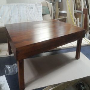 접이식 원목 좌탁(1.18mm 일반상판)(소나무) (1200*350*900)(페인트)(스테인 바니쉬 미디엄 오크)(반광)(1개)