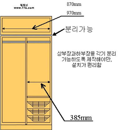 6자 장농, 붙박이장 2시간만에 조립하기.. (동영상)