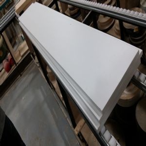 백색 UV(펄) 고광택 6면코팅 18mm(MDF,국내산) W2400XH1209mm