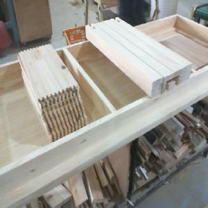 싱크대 ( 하부장4438 mm * 700 mm * 570 mm)(소나무문짝)(0mm)(내부장 오크색)