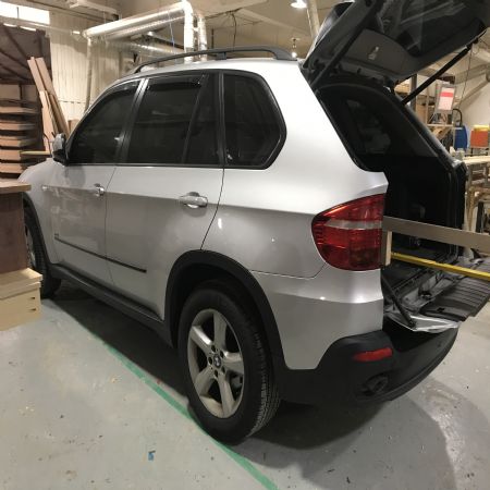 BMW X5 차박용 캠핑 캠퍼 개발중입니다.