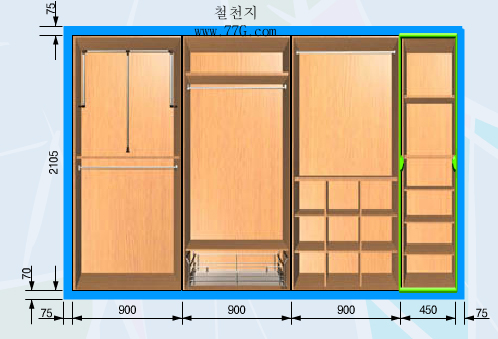 붙박이장 옷걸이겸 이불장 조립방법(동영상)