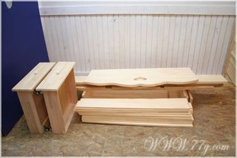 패널로 만든 침대와 서랍수납까지! 건강 침대 만들어보기