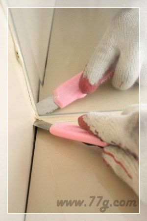 틈새를 메꾸는 방법,실리콘 시공 방법