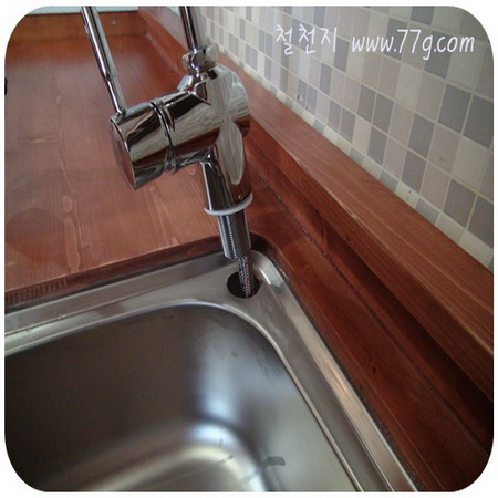 철천지 원홀수도용 싱크볼 스텐판 구멍 뚫기(동영상)