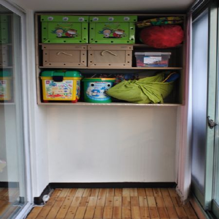 베란다 수납선반