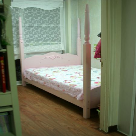 캐노피 분홍 공주 침대 ^^;