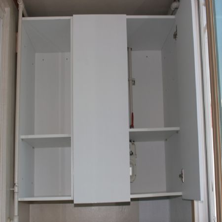 배란다 수납장 만들어 달기