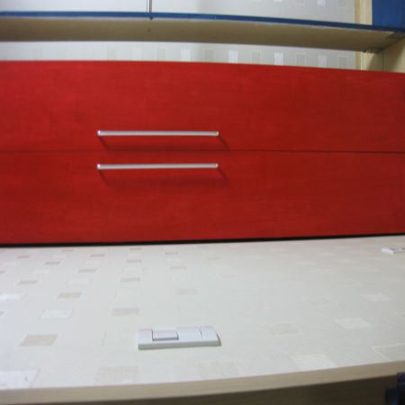 MDF로 만든 2단 행거