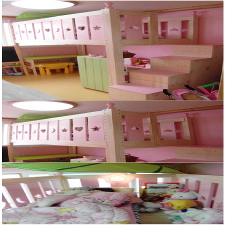 완성~이층 벙커 침대