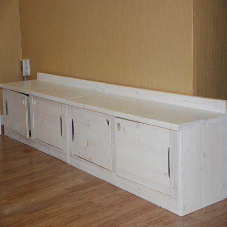 박스형 수납의자