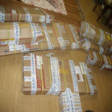 소나무로 만든 벙커침대