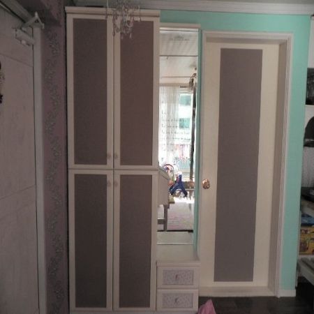 패널로 리폼한 신발장과 방문