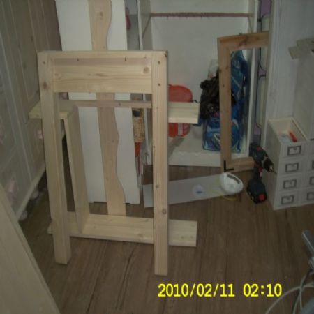 딸방 꾸미기 2탄-책상, 책장, 간이이불장