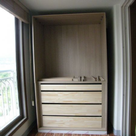 베란다 붙박이장