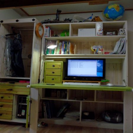 접이식 책상 & 서랍장, 간이옷장