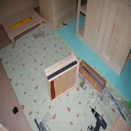 모던 옷장과 모던 서랍장 조립