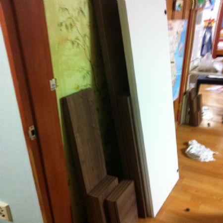 캠핑용품 보관장 및 옷장 등..