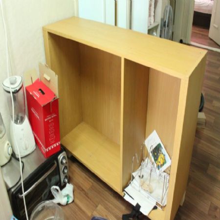 쓸모없는 책장을 이용한 아일랜식탁만들기