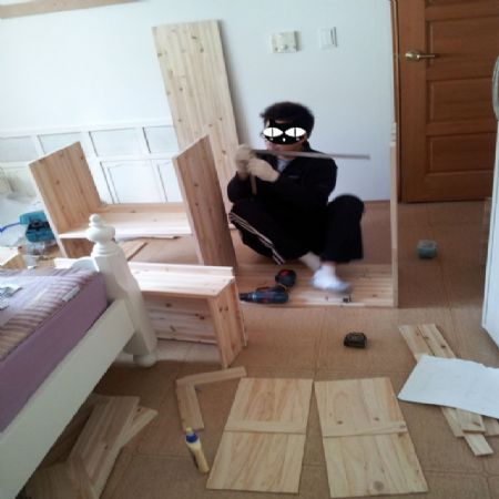 주방수납장 만들기