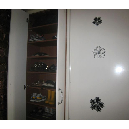 신발장 코팅합판으로 매립의진수를 보여드립니다.