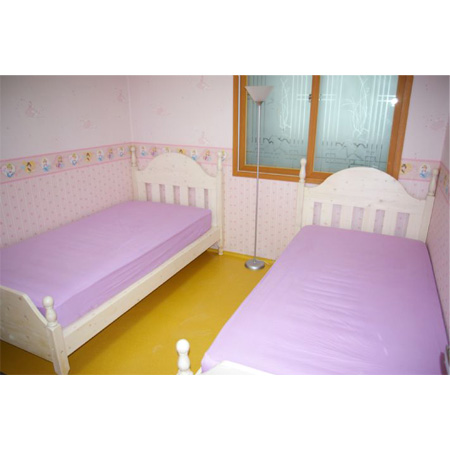 베이직 프린세스 원목 침대-스프러스싱글 2개