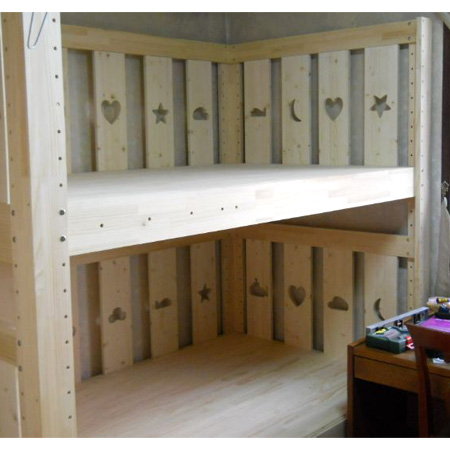 집성목 이층침대