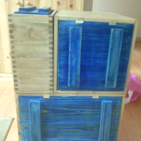 문 있는 공간박스 3종