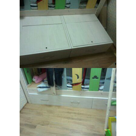 스마트 이층침대 서랍장 만들기