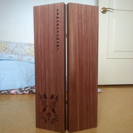 MDF로 만든 민물찌 케이스