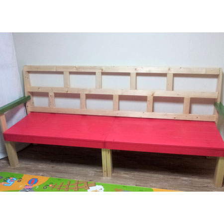 벤치형 소파 제작