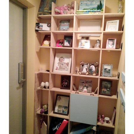 신발장과 현관선반