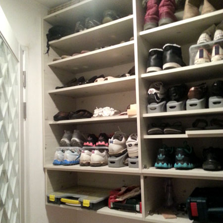 신발장을 만들어 보았어요...