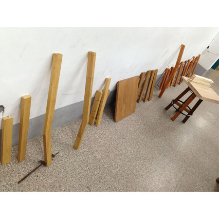 다양한 공구들 사용