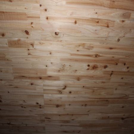 삼나무 판재를 이용한 천정시공