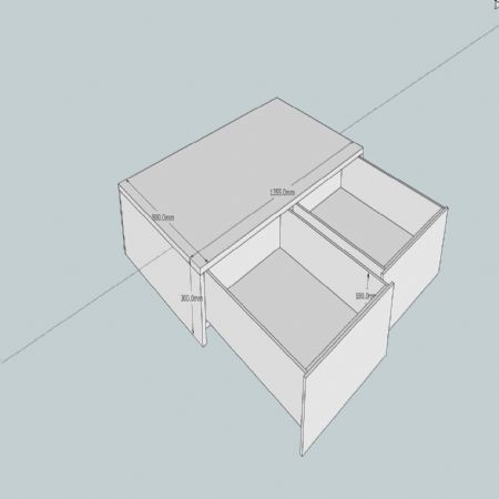 거실 테이블 겸 수납장