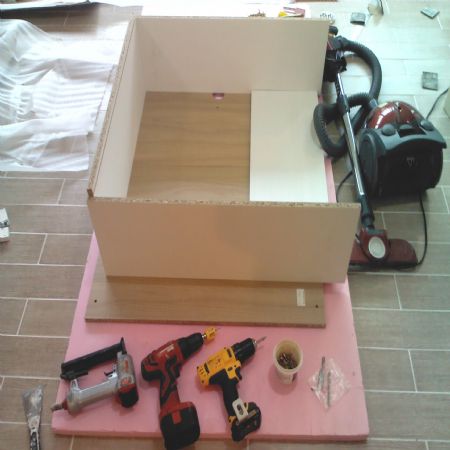 까페 싱크대 만들기