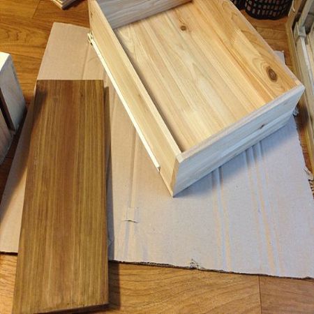 테이블의 서랍 만들기