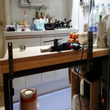 물푸레나무 20T 로 만든 조카를 위한 토들러베드