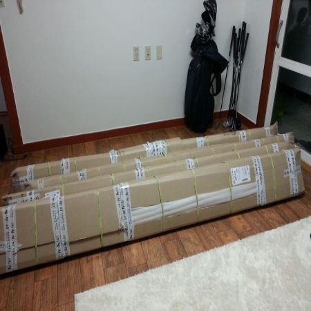 원목짜임테이블(공간박스)로 만든 책장