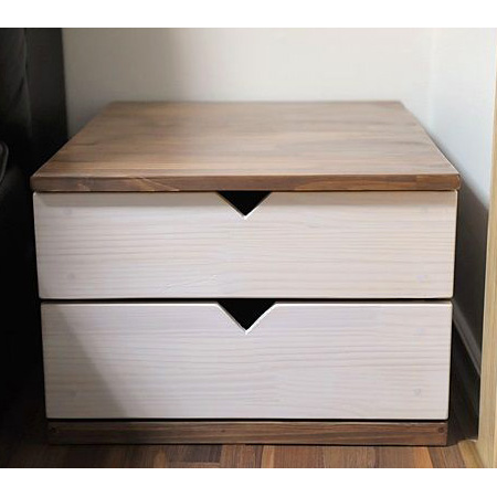 2단 서랍장 만들기