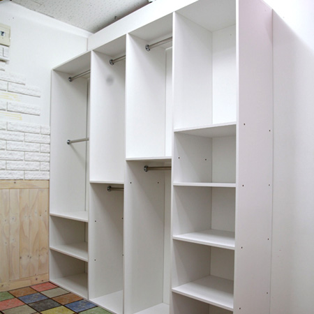 코팅합판으로 만든 아기옷장