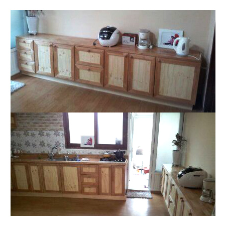 싱크 수납장 만들기