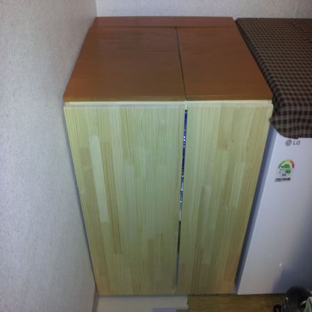 주방 베란다 수납장 제작