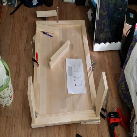 렌지다이겸 조리대