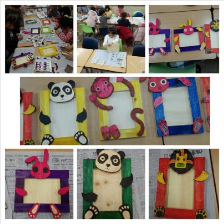 초딩부 어린이들과 만들기 체험