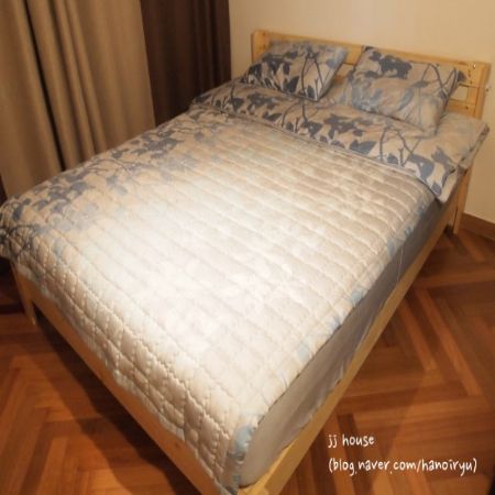 킹 사이즈 스마트 평상형 침대 