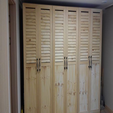 초보의 붙박이장 완성품